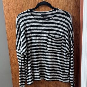 Lucky Brand Striped Knit Top